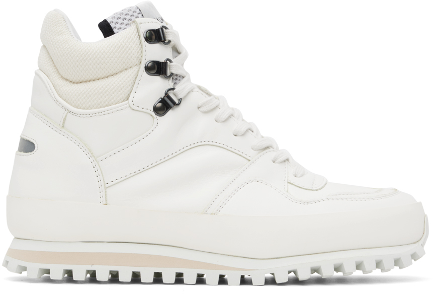 Spalwart White Marathon Snow Sneakers