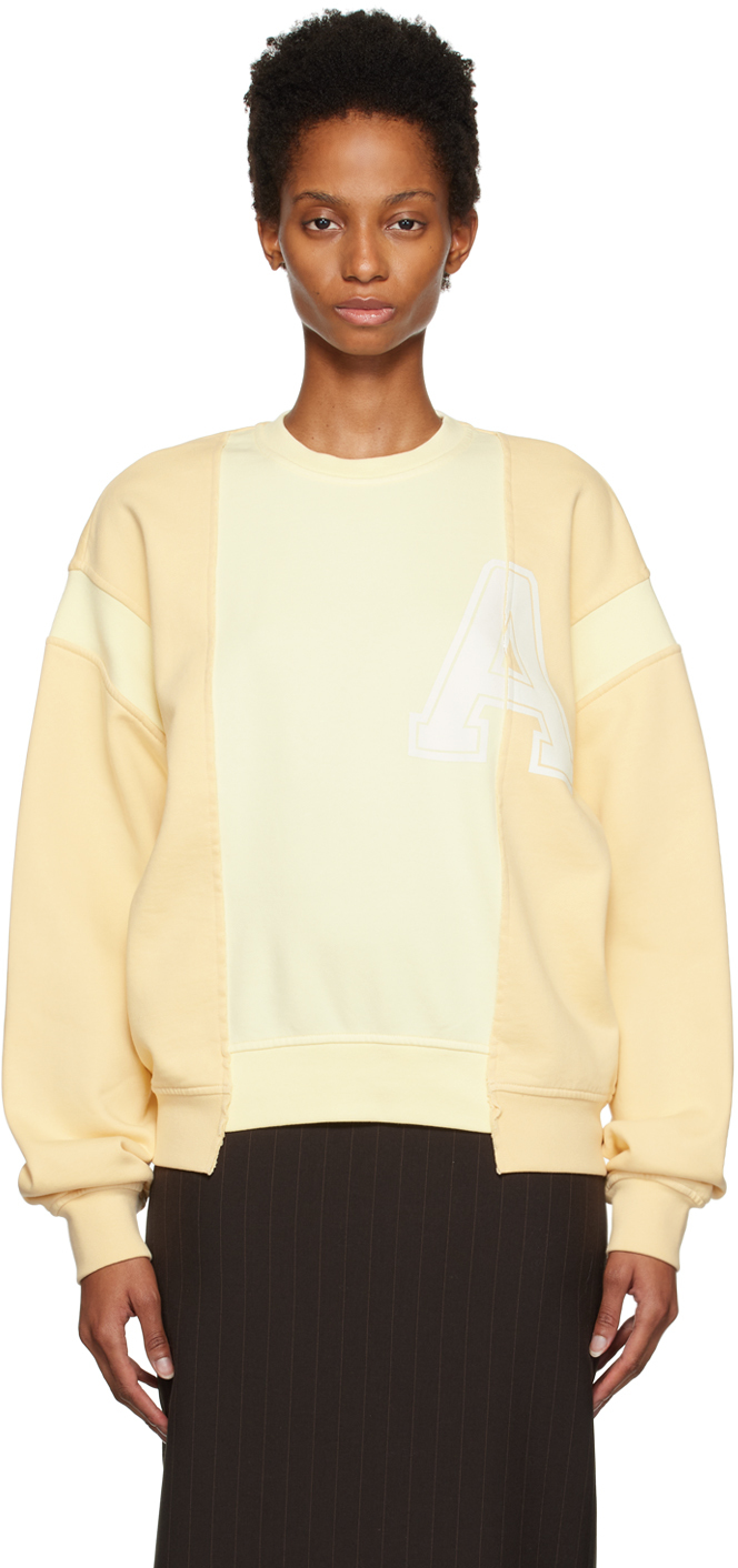 Yellow Varsity Sweatshirt