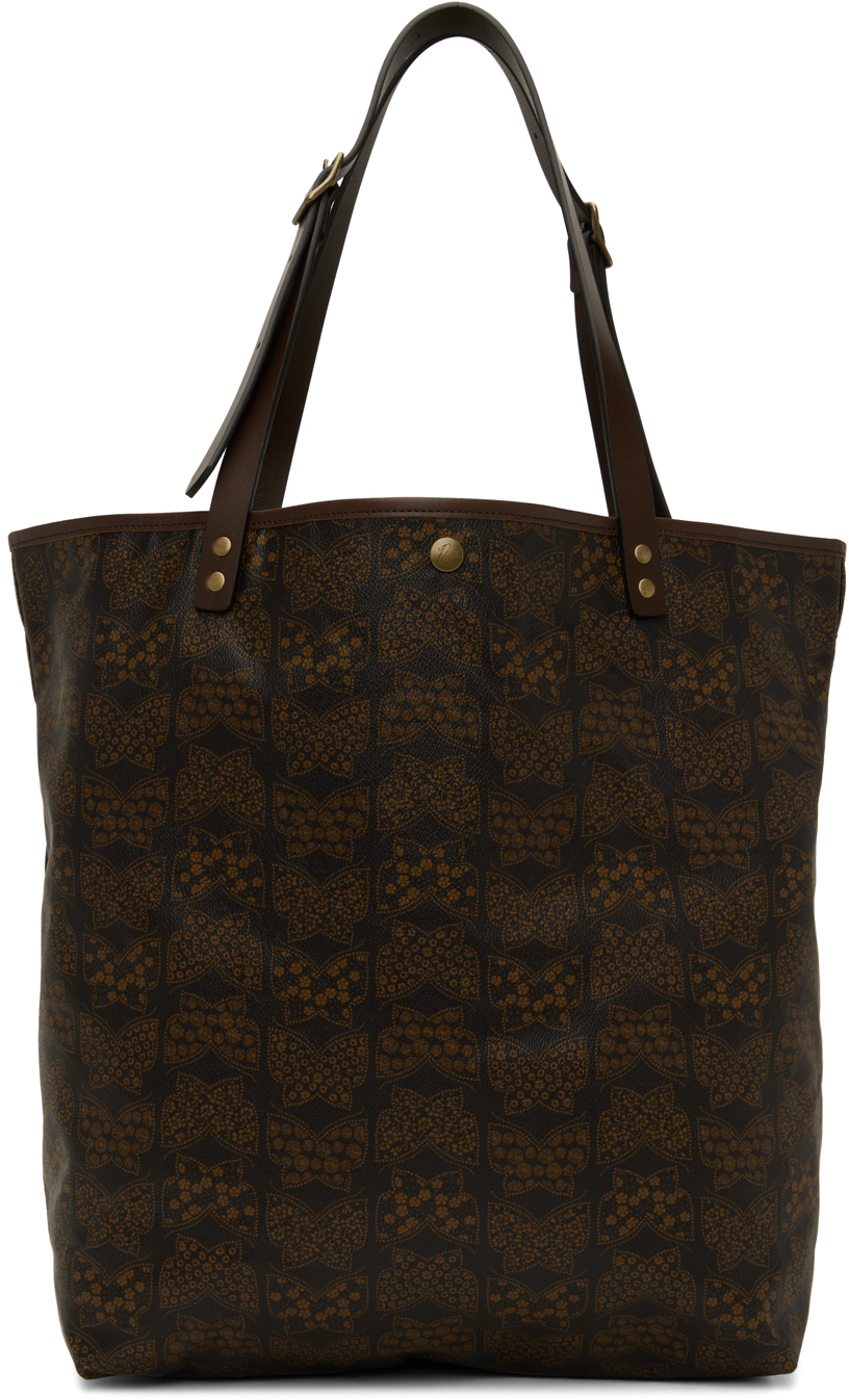 Brown Papillon Tote by NEEDLES on Sale