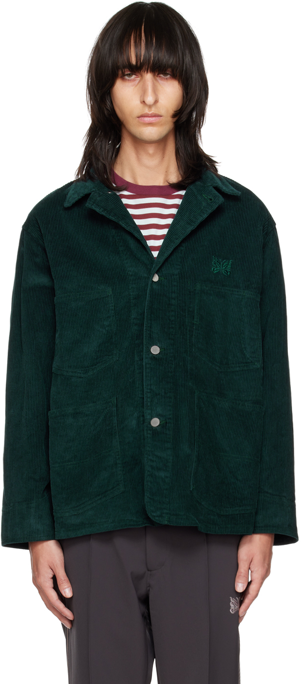 NEEDLES Green Smith's Edition Buttoned Jacket