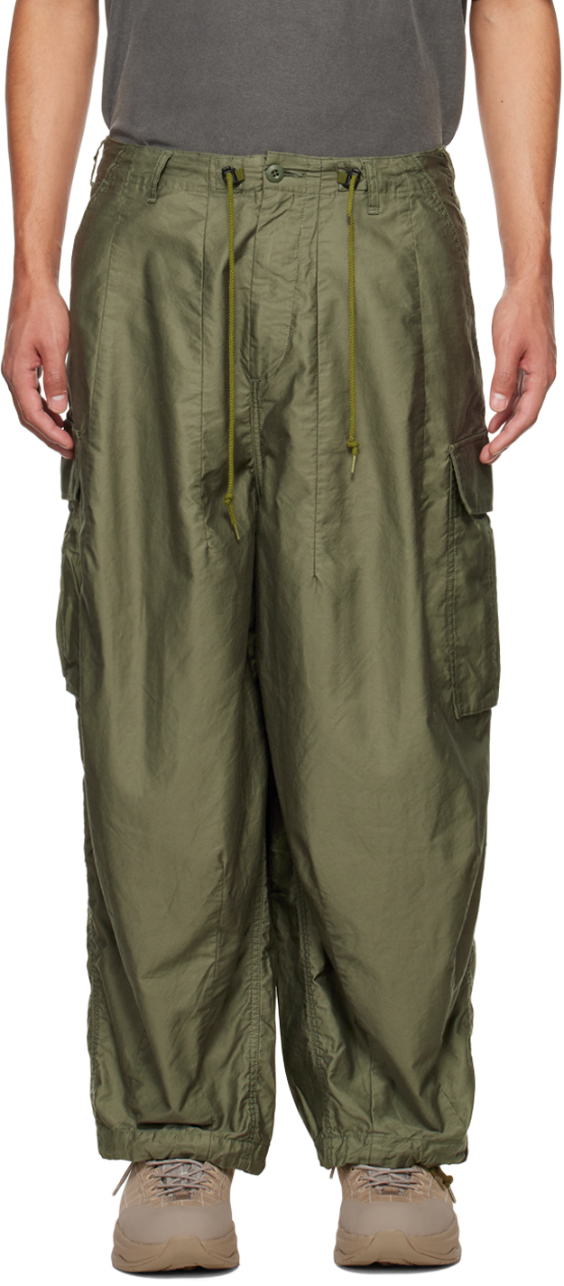 NEEDLES Green H.D. Trousers