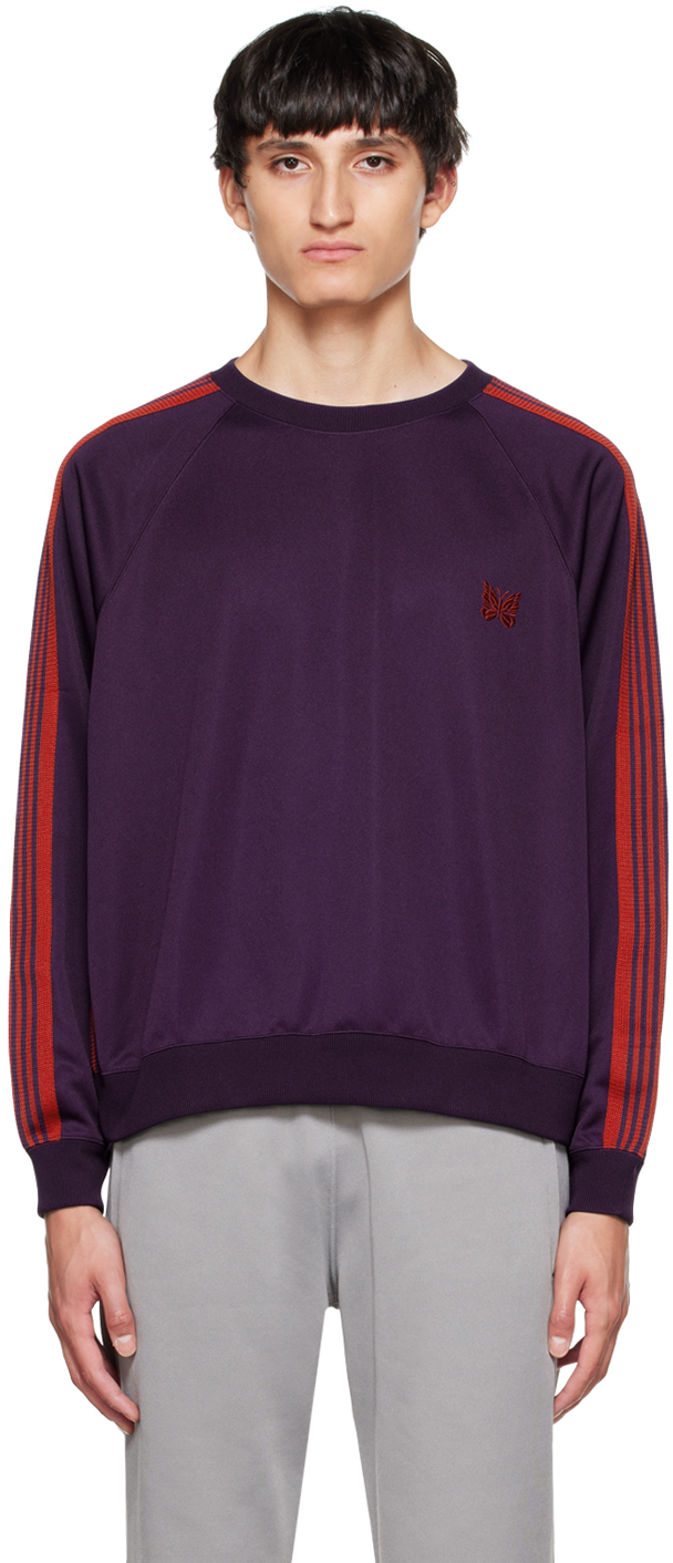 Purple Track Sweatshirt