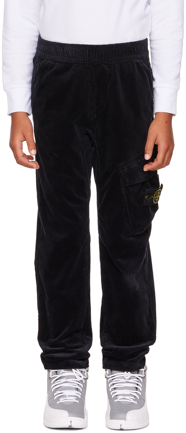 Kids Black Chrome-R Cargo Pants Ssense Abbigliamento Pantaloni e jeans Pantaloni Pantaloni cargo 