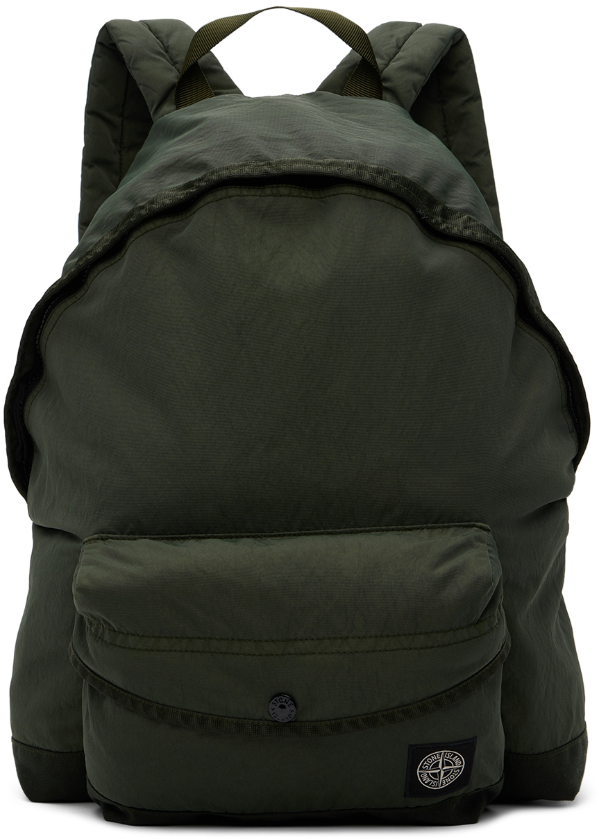 Kids Khaki Utility Backpack In V0058 Olive