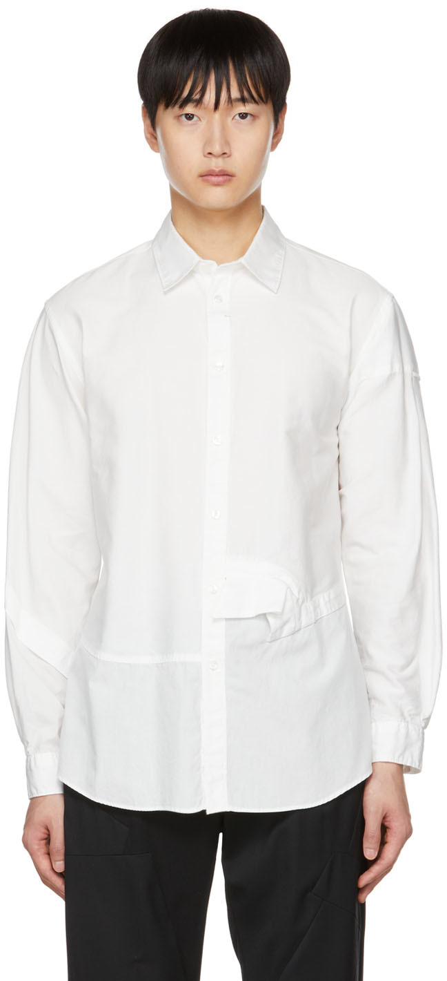 Undercoverism White Paneled Shirt