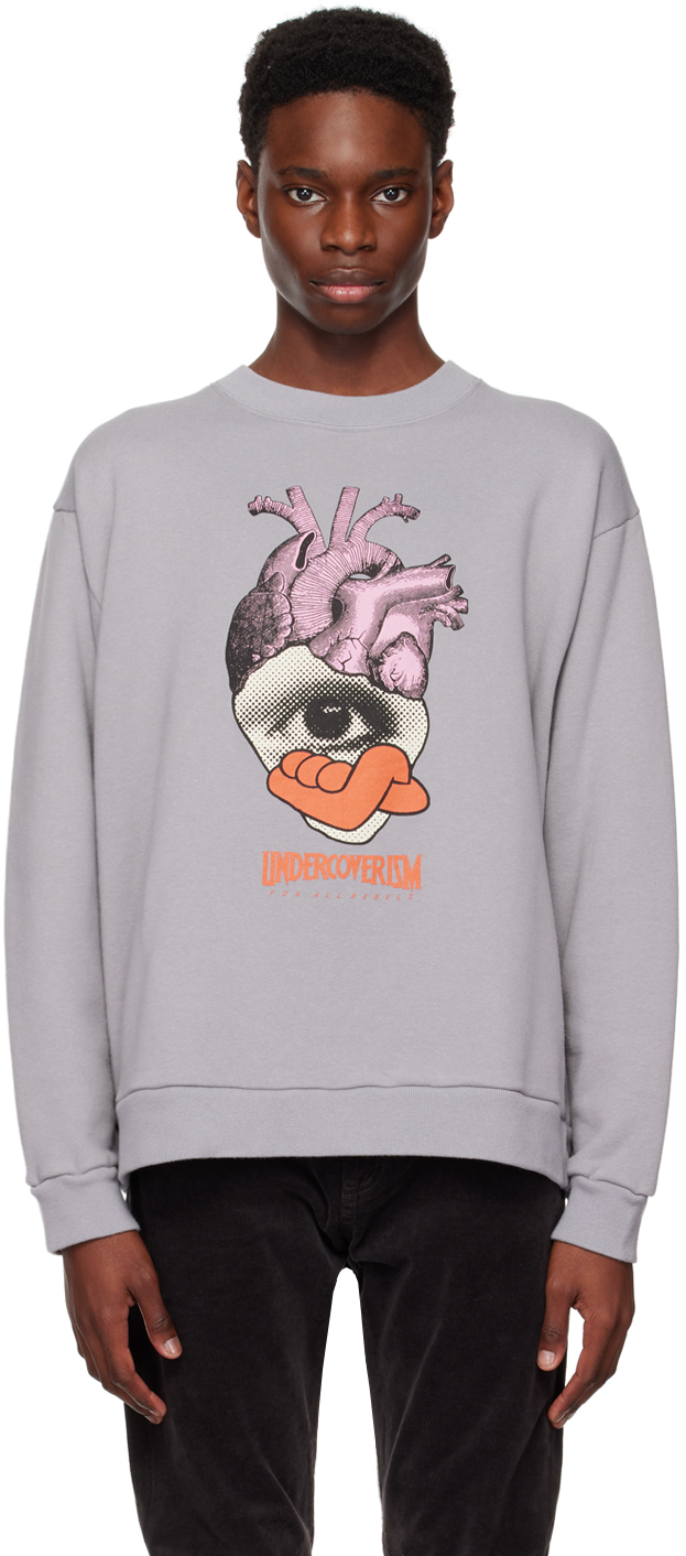 Gray Heart Sweatshirt