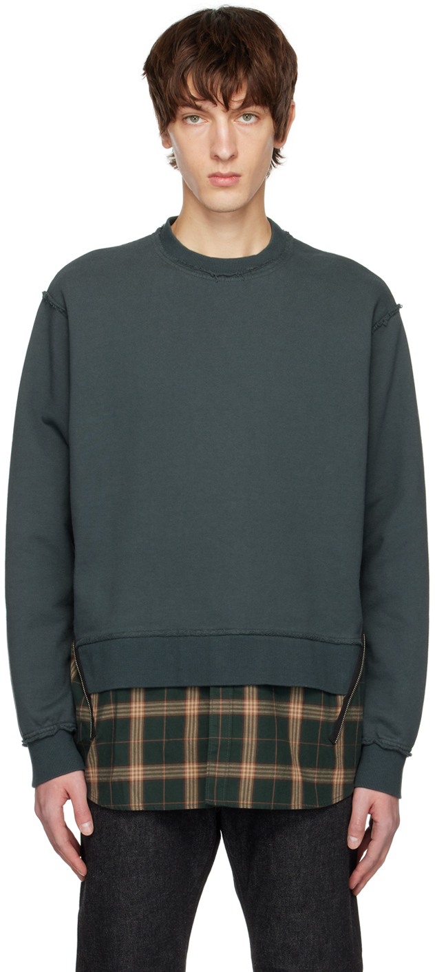 Graphic Mix Sweater SSENSE Men Clothing Sweaters Sweatshirts 