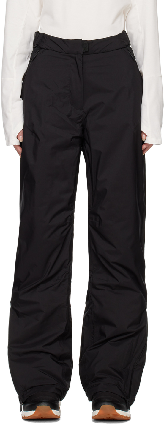 Templa Black Wadded Ski Trousers