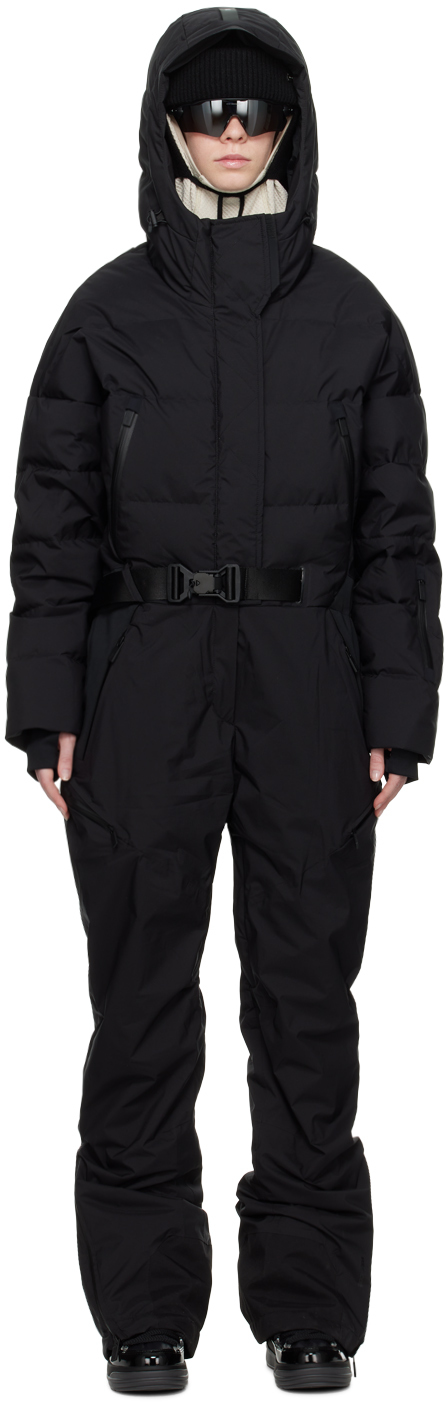 Black Down Ski Suit