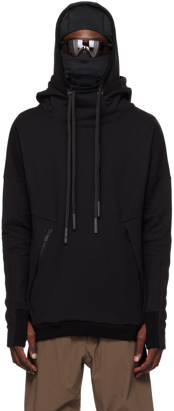 Templa Palla Logo-print Cotton-jersey Hoodie In Black