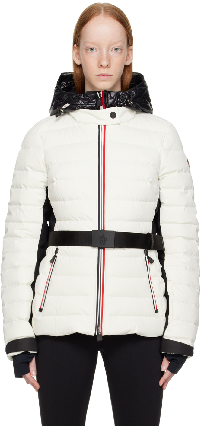 Moncler Grenoble Off-White Teddy Bear Fleece Jacket
