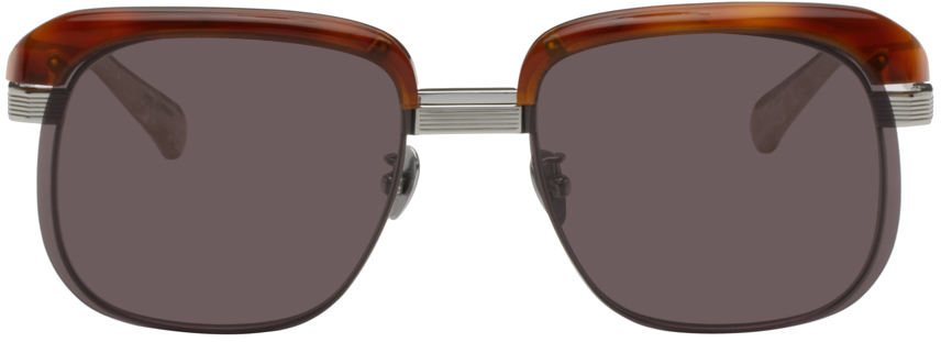 for Men Mens Accessories Sunglasses Brown Projekt Produkt Rs1 in Green Brown 