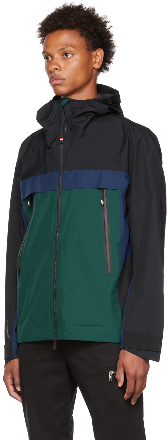 Villair GORE-TEX® hooded jacket in black - Moncler Grenoble