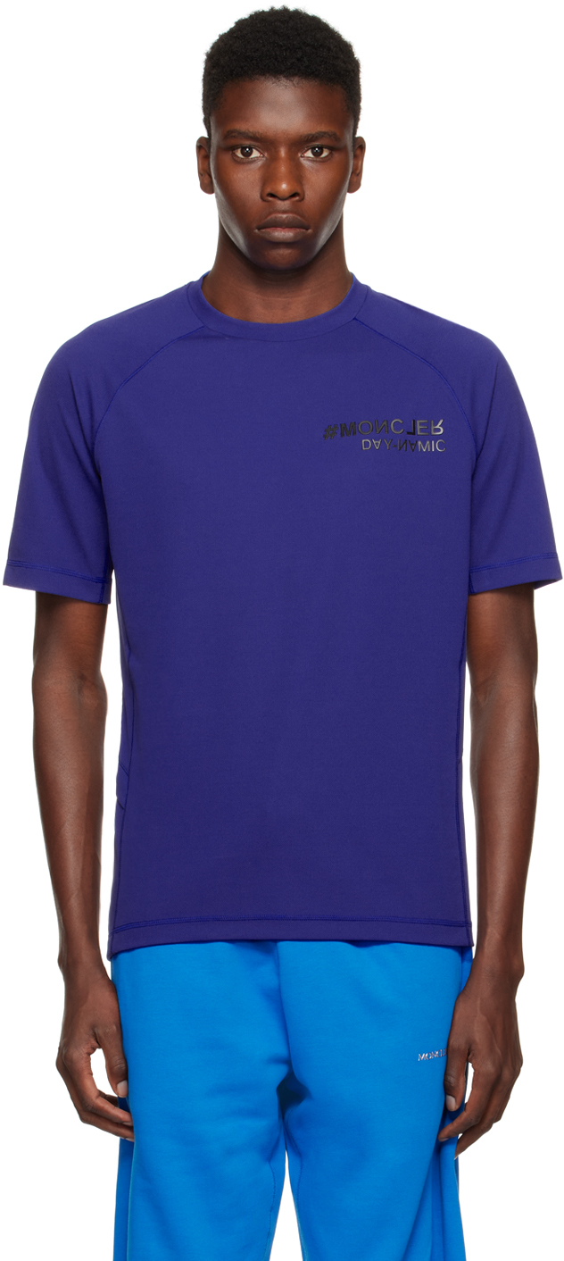 Blue 'Day-namic' Long Sleeve T-Shirt