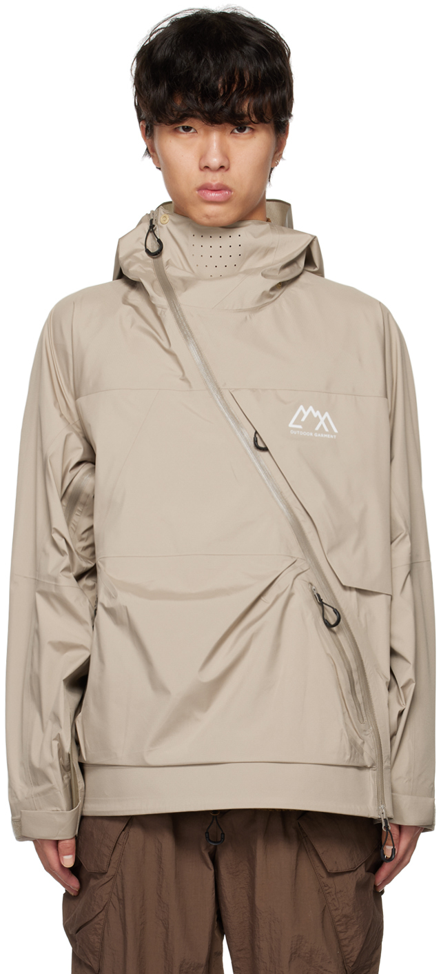 Beige Slash Coexist Jacket