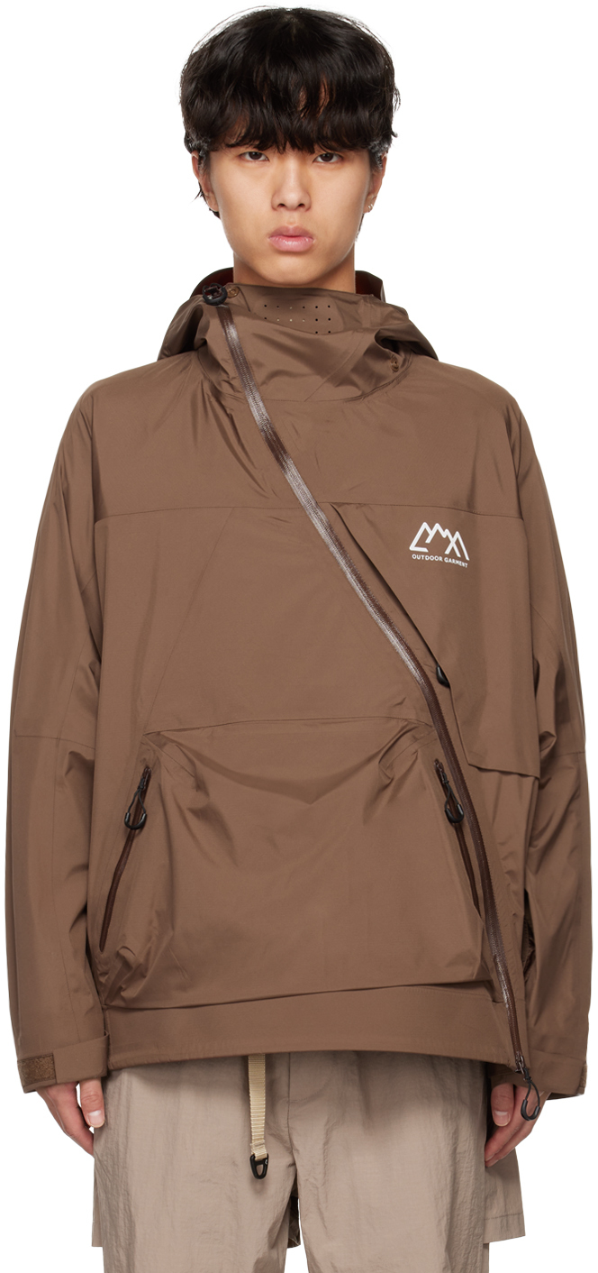 Brown Slash Coexist Jacket by CMF Outdoor Garment on Sale