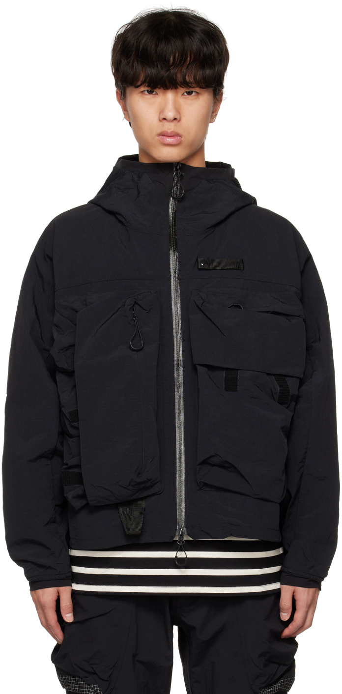 CMF Outdoor Garment: Black Snug Fishing Jacket | SSENSE Canada
