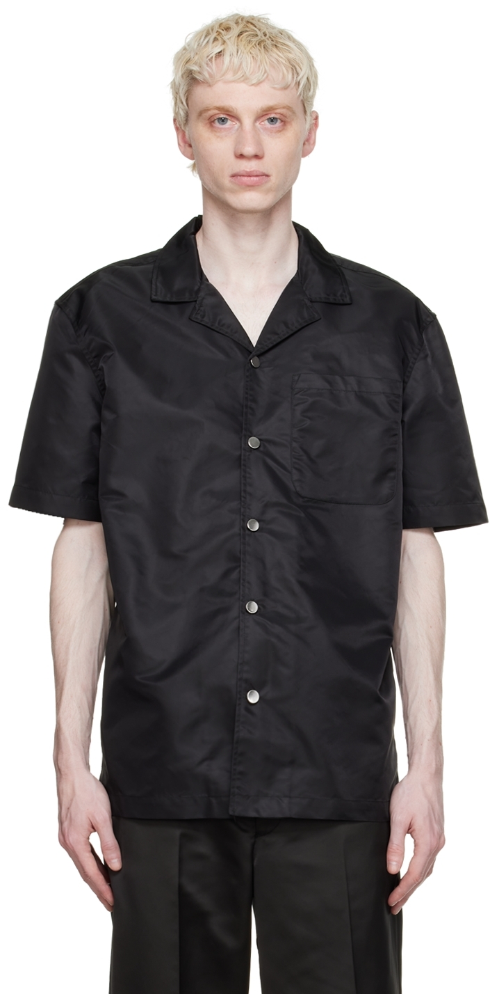Han Kjobenhavn Black Nylon Shirt