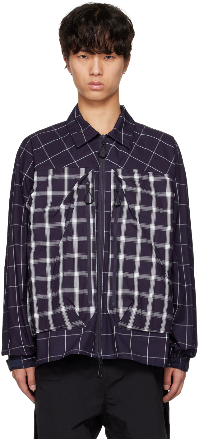 Navy Covered Shirt by CMF Outdoor Garment on Sale