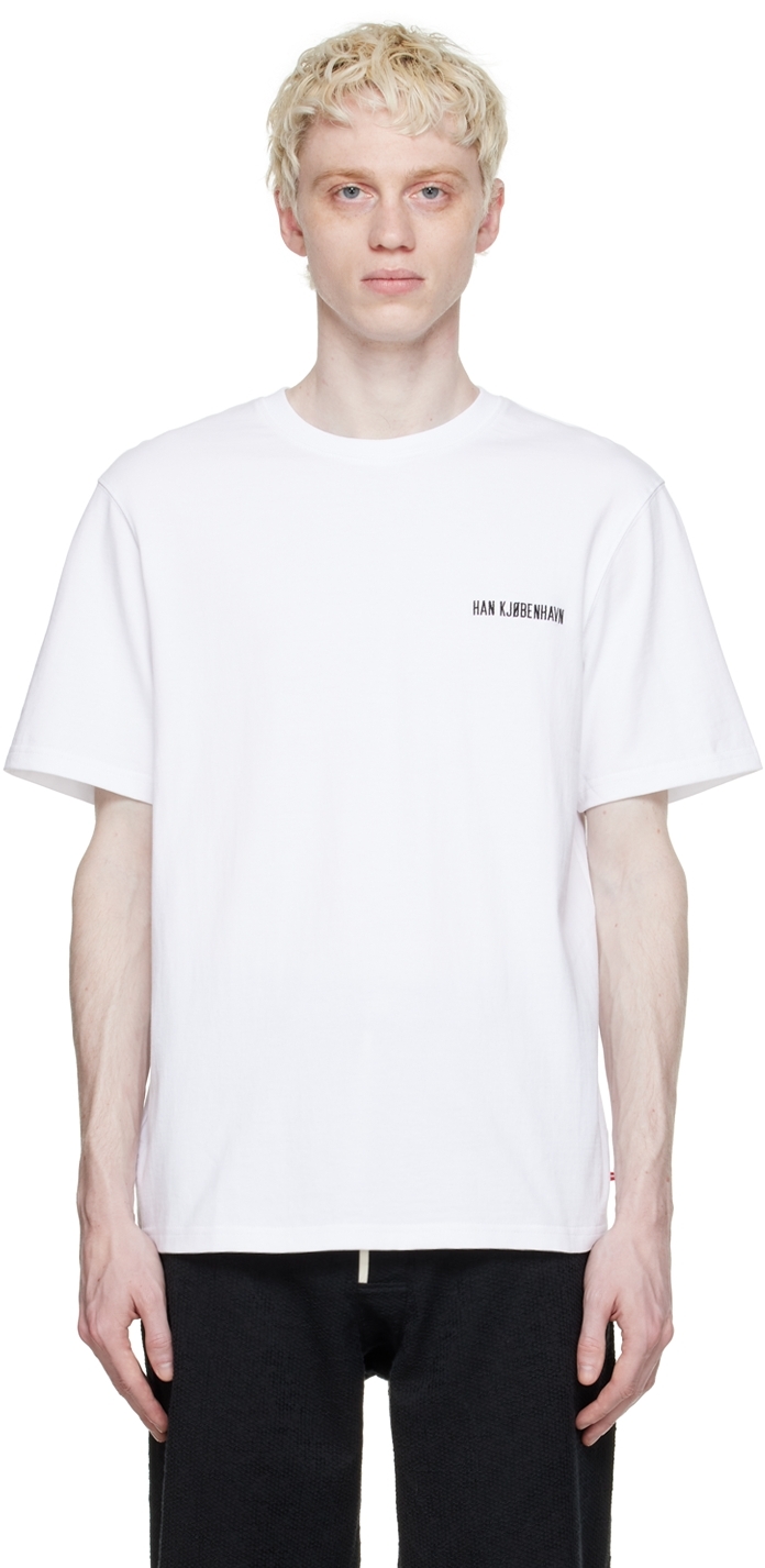 Han Kjobenhavn White Organic Cotton T-Shirt