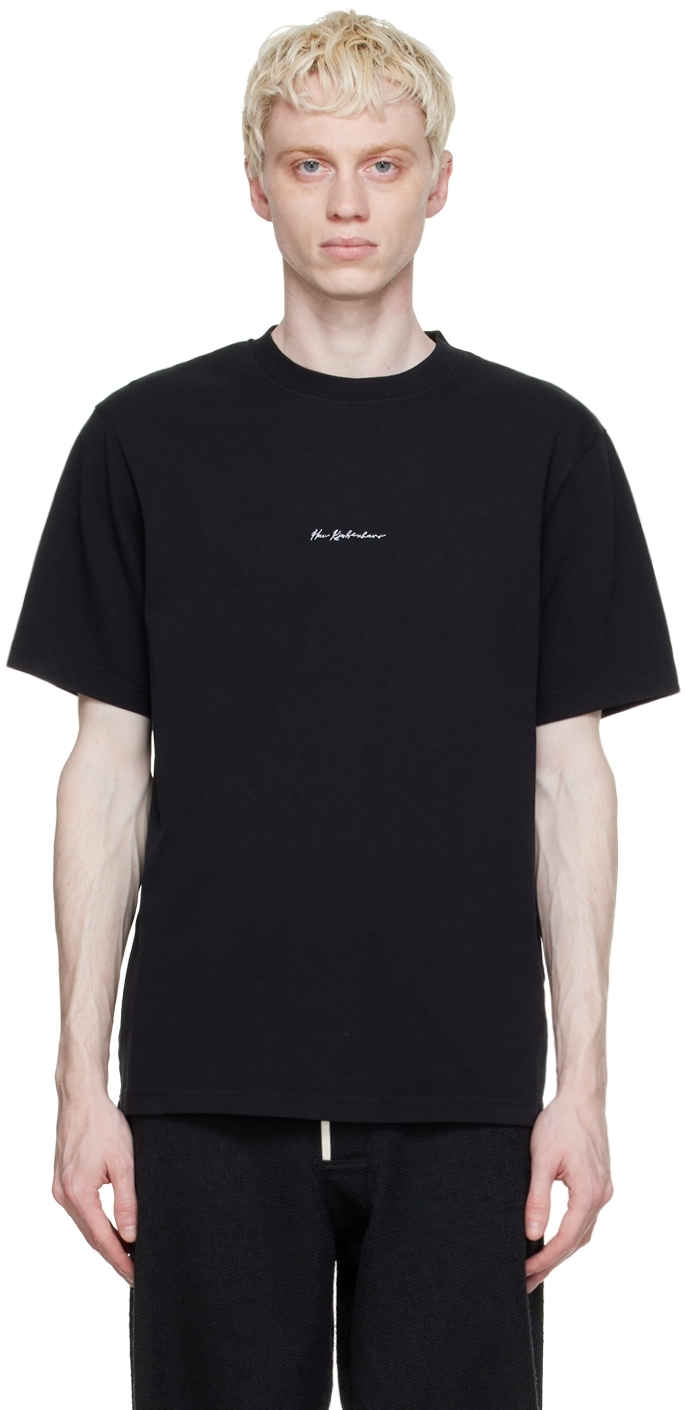 Han Kjobenhavn Black Cotton T-Shirt