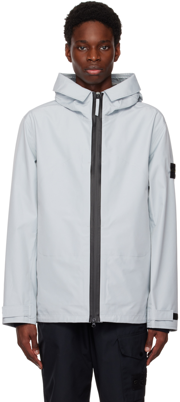 Gray Gore-Tex Jacket by Stone Island on Sale