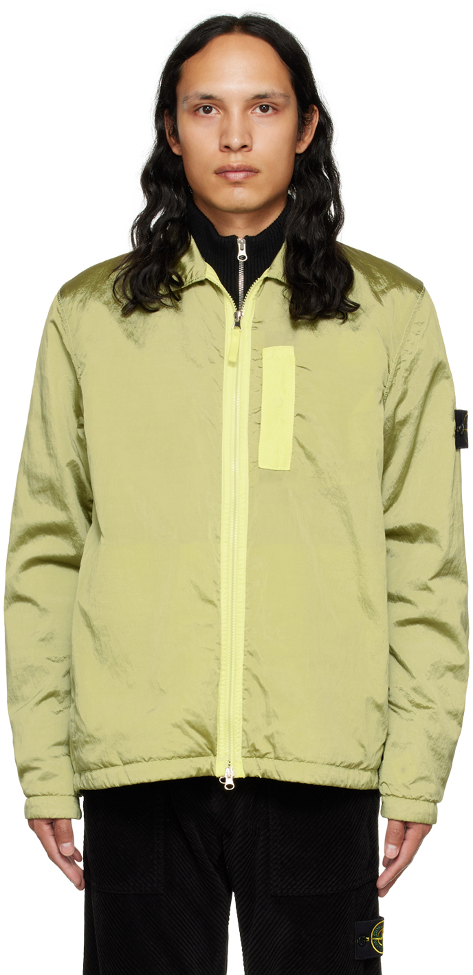 Stone Island Synthetic Camouflage Layered Nylon Parka in Beige Mens Clothing Jackets Down and padded jackets Natural for Men 