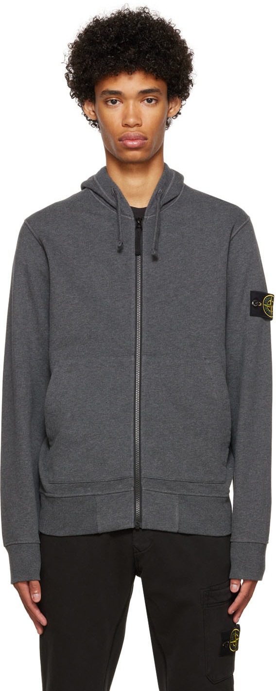 Gray Patch Hoodie