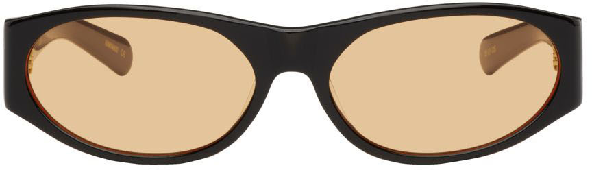 FLATLIST EYEWEAR Black & Orange Eddie Kyu Sunglasses