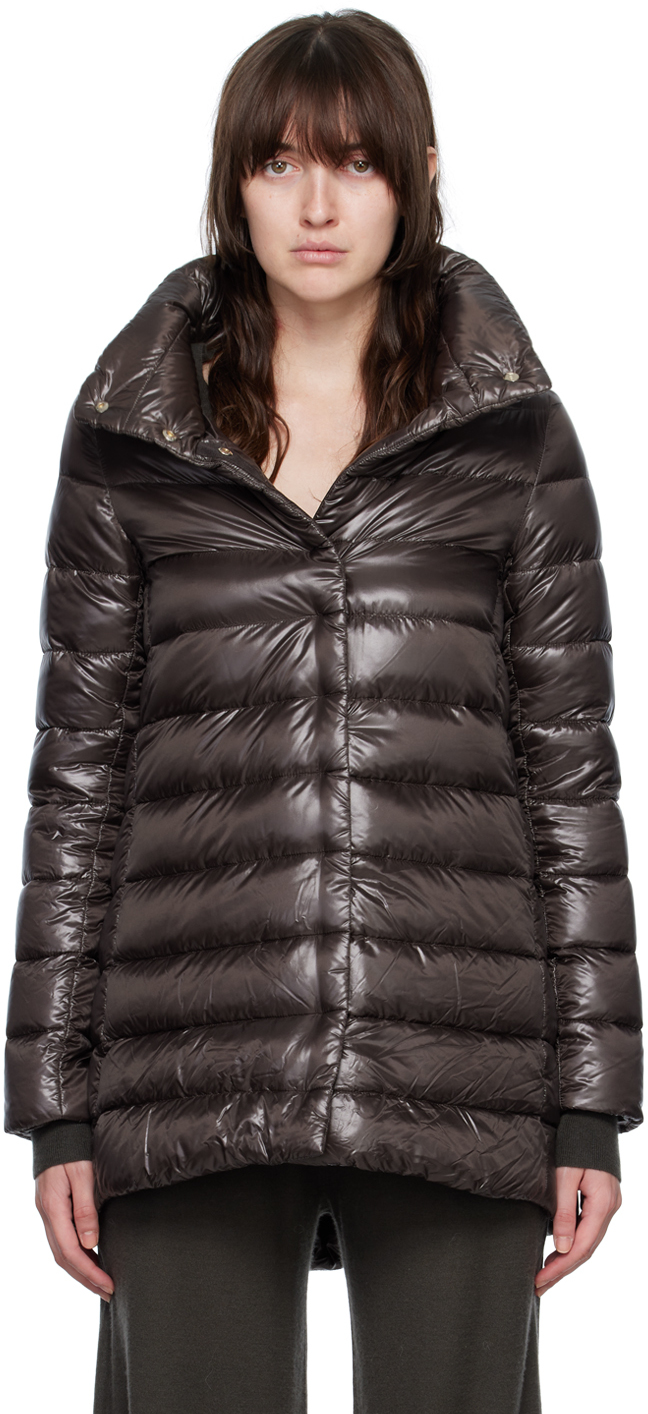 Herno Synthetic Black Amilia Down Jacket Womens Clothing Jackets Casual jackets 