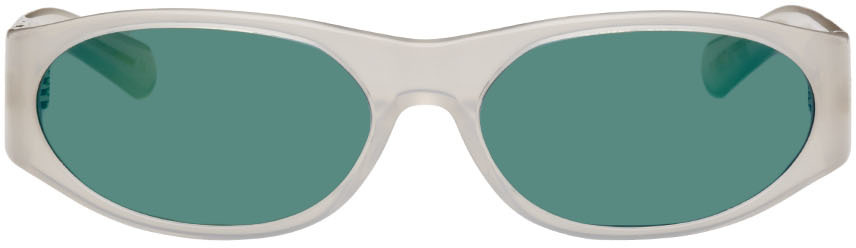 FLATLIST EYEWEAR White Eddie Kyu Sunglasses