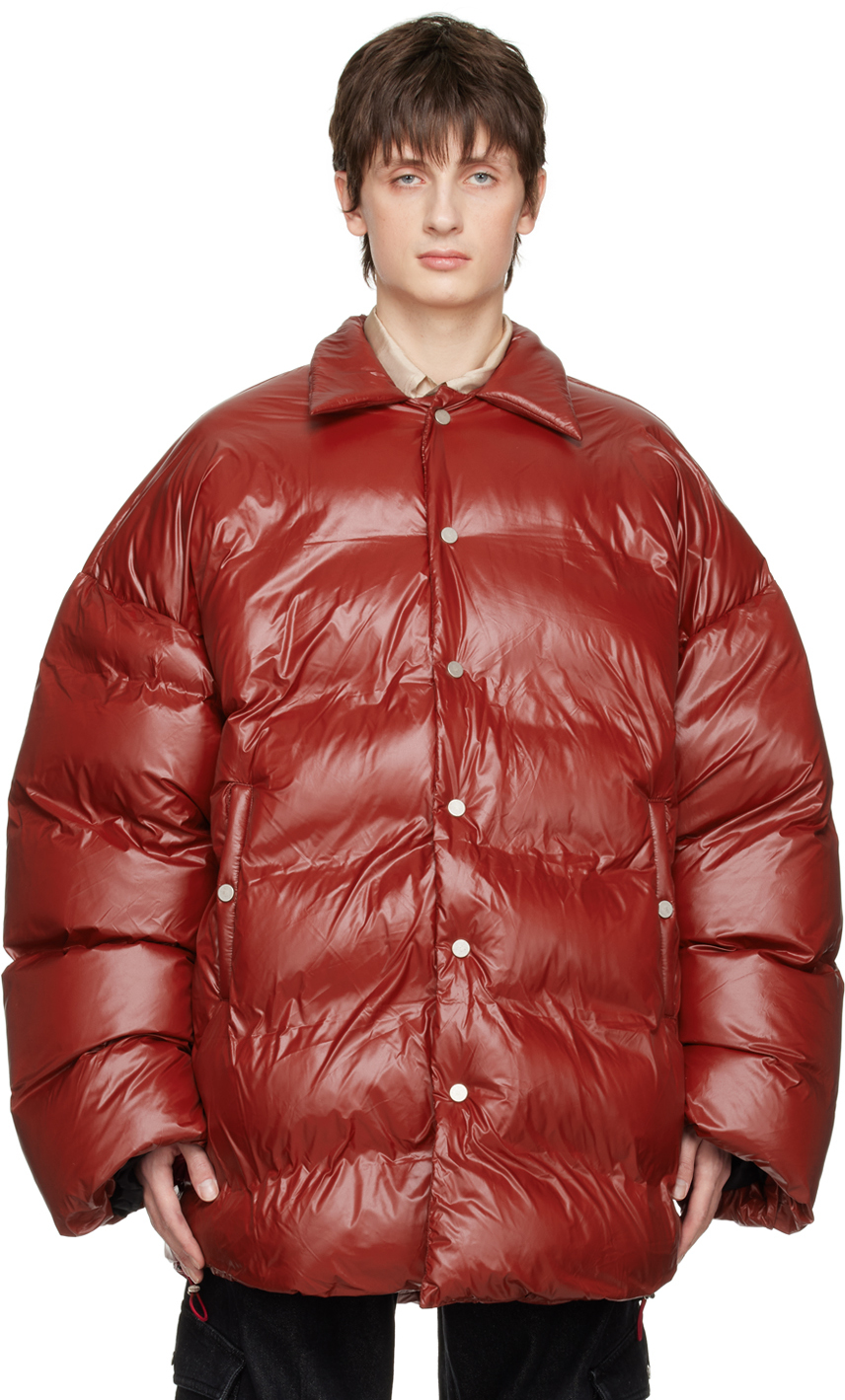 EGONlab Red Puffer Jacket