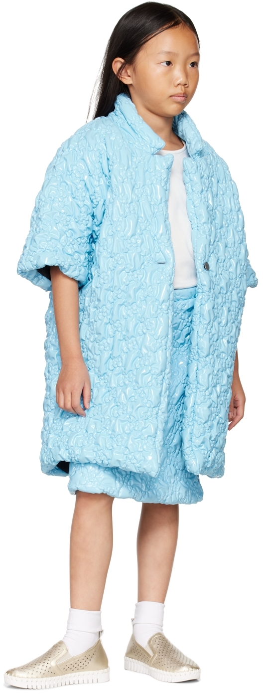 CRLNBSMNS KIDS BLUE BUBBLE SKIRT 