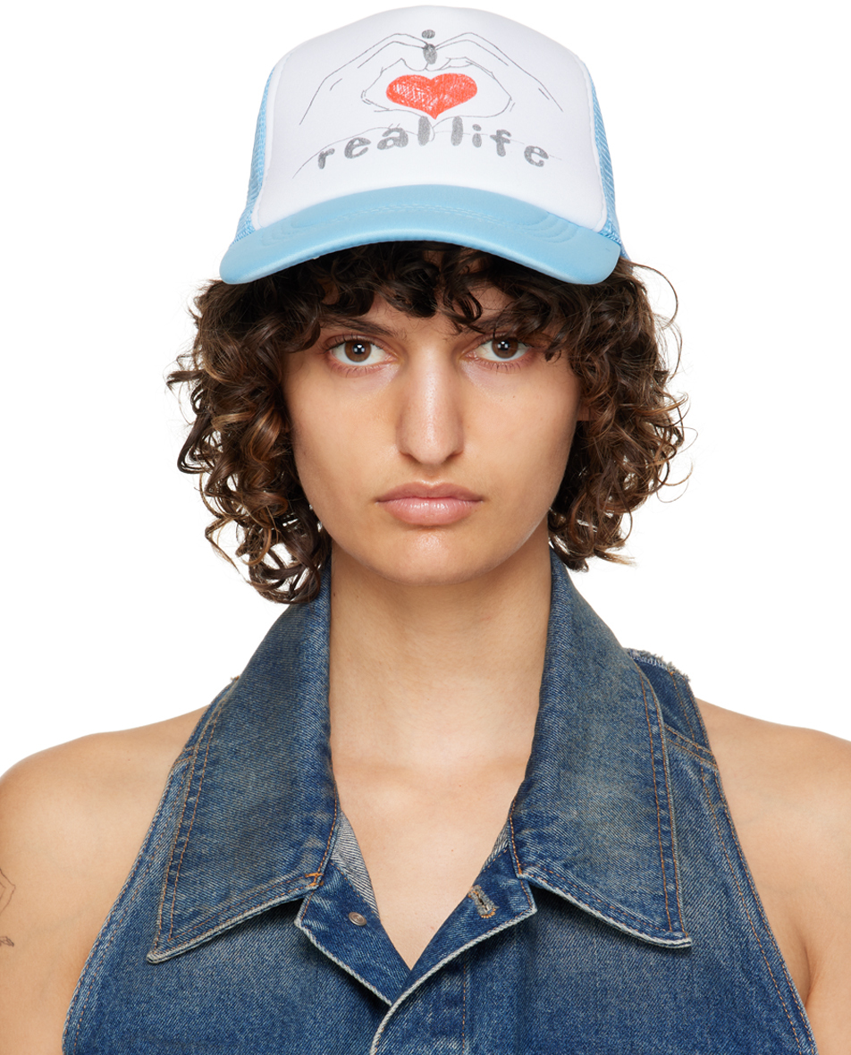 Zara hat and cap WOMEN FASHION Accessories Hat and cap Navy Blue Beige/Navy Blue Single discount 63% 