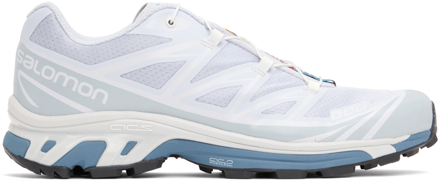 Salomon Xt-6 Advanced Trail Running Sneakers In Denim