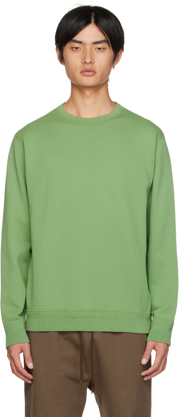 Lady White Co.: Green '44 Sweatshirt | SSENSE