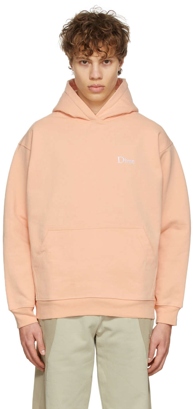 Pink Classic Hoodie by Dime on Sale