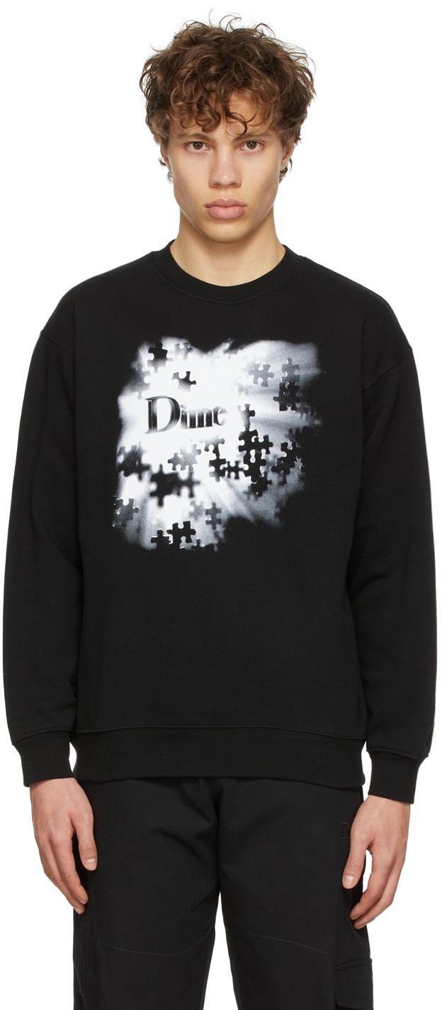 Black Mystic Sweatshirt by Dime on Sale