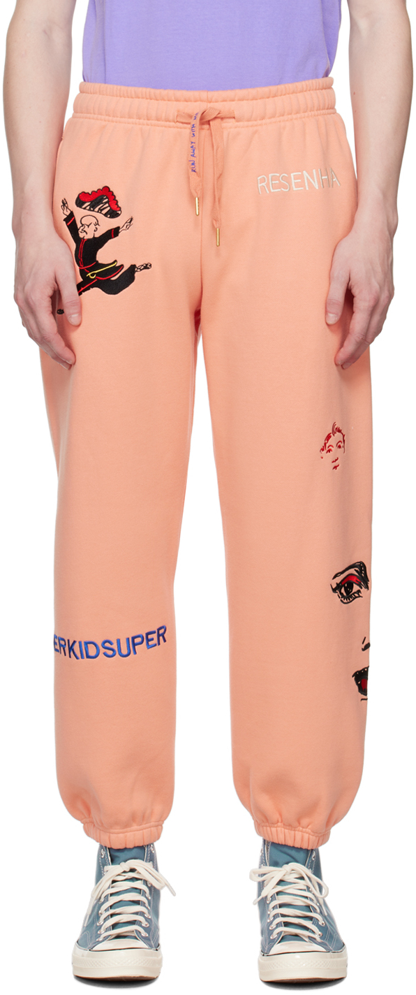 KidSuper Pink Super Lounge Pants