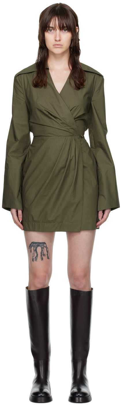 Khaki Esma Minidress