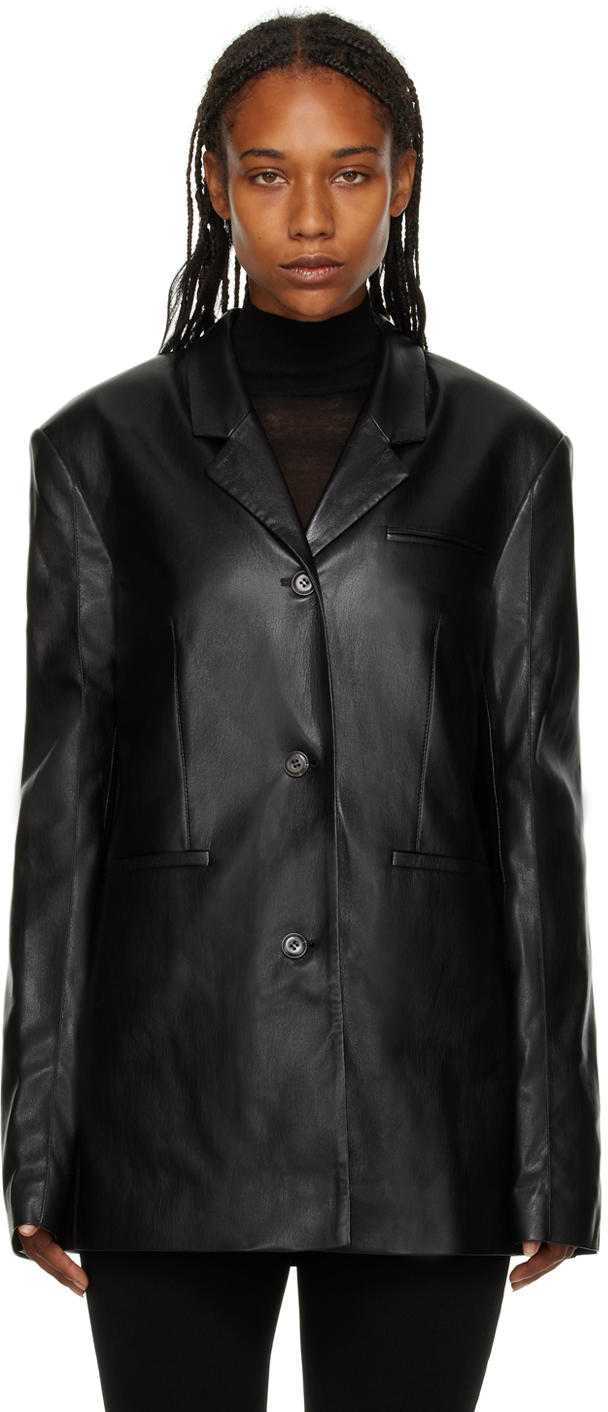 Jacket Nanushka en coloris Noir Femme Vêtements Vestes Vestes casual 