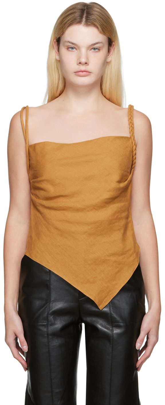 Brown Stina Tank Top