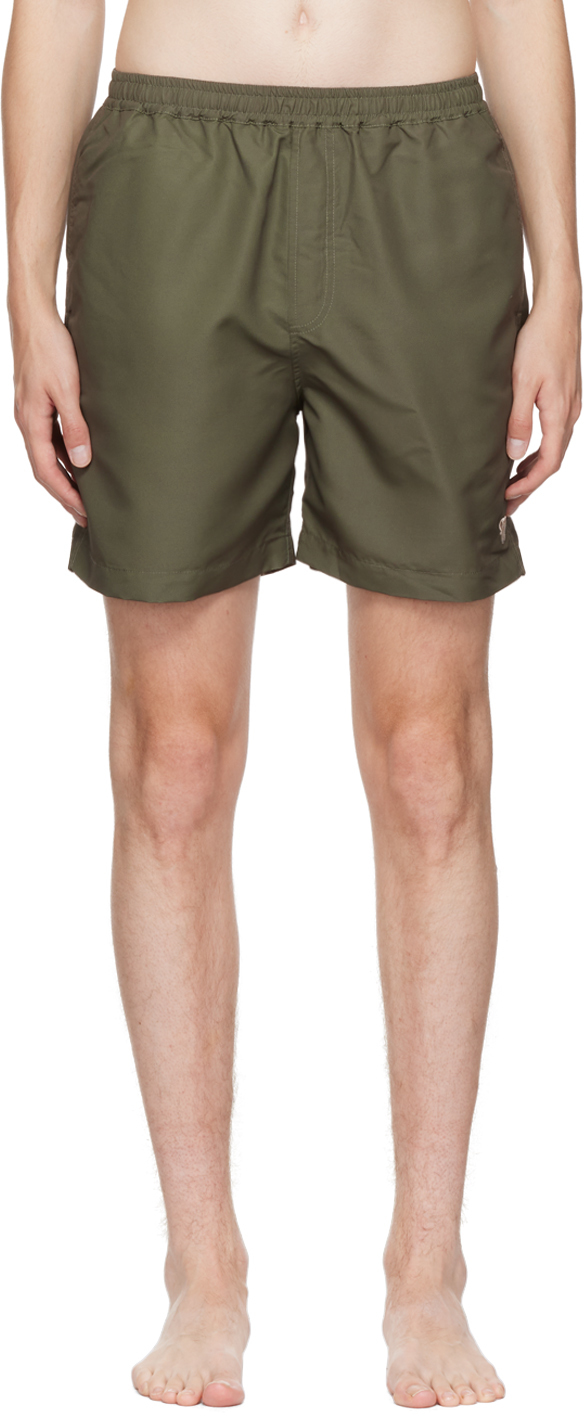 Khaki Kenan Swim Shorts