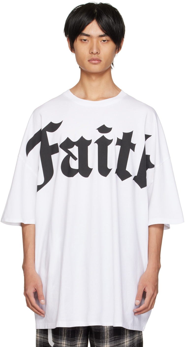 Faith Connexion White Oversized T-Shirt