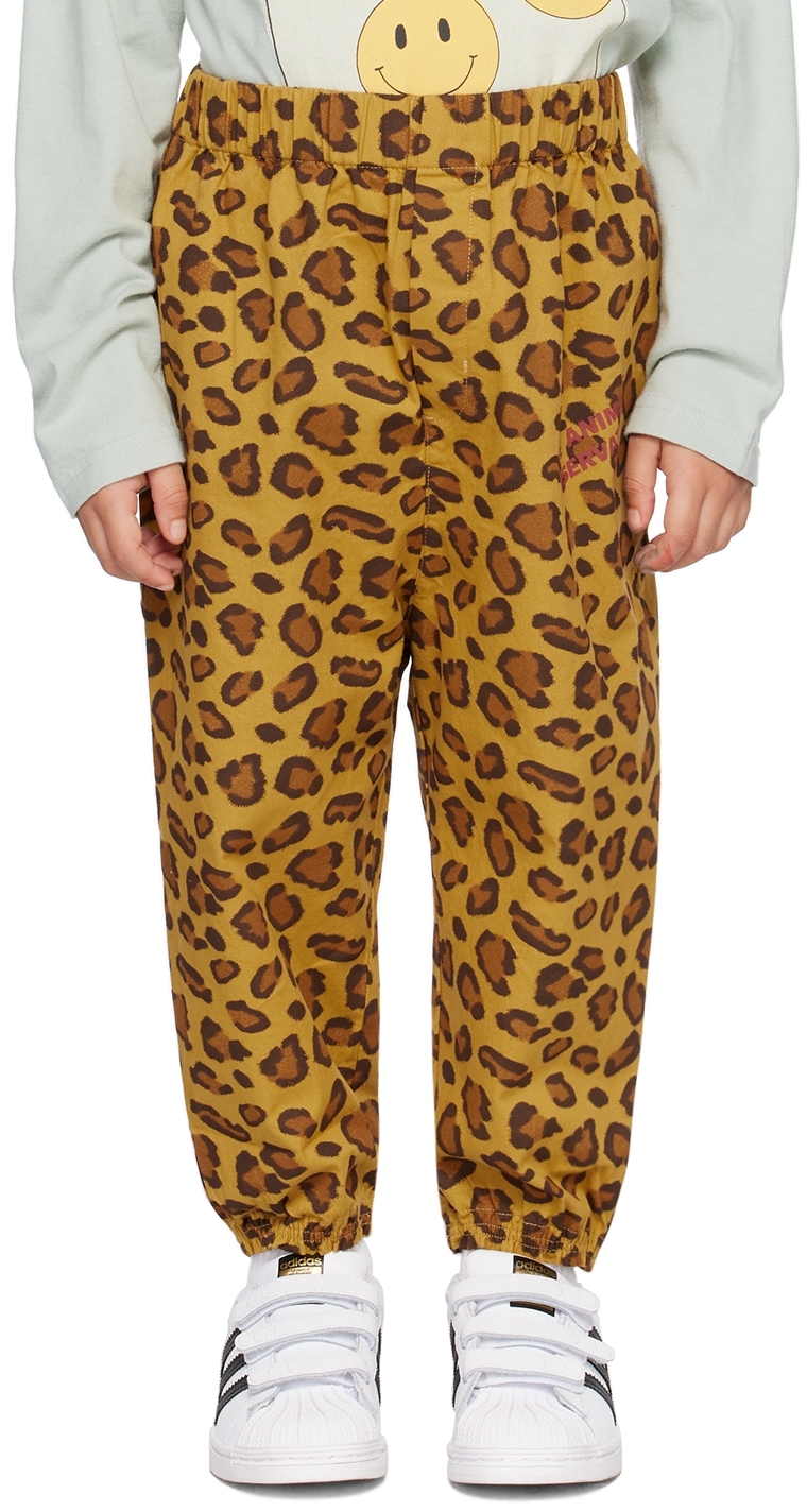 The Animals Observatory Kids Yellow Elephant Trousers