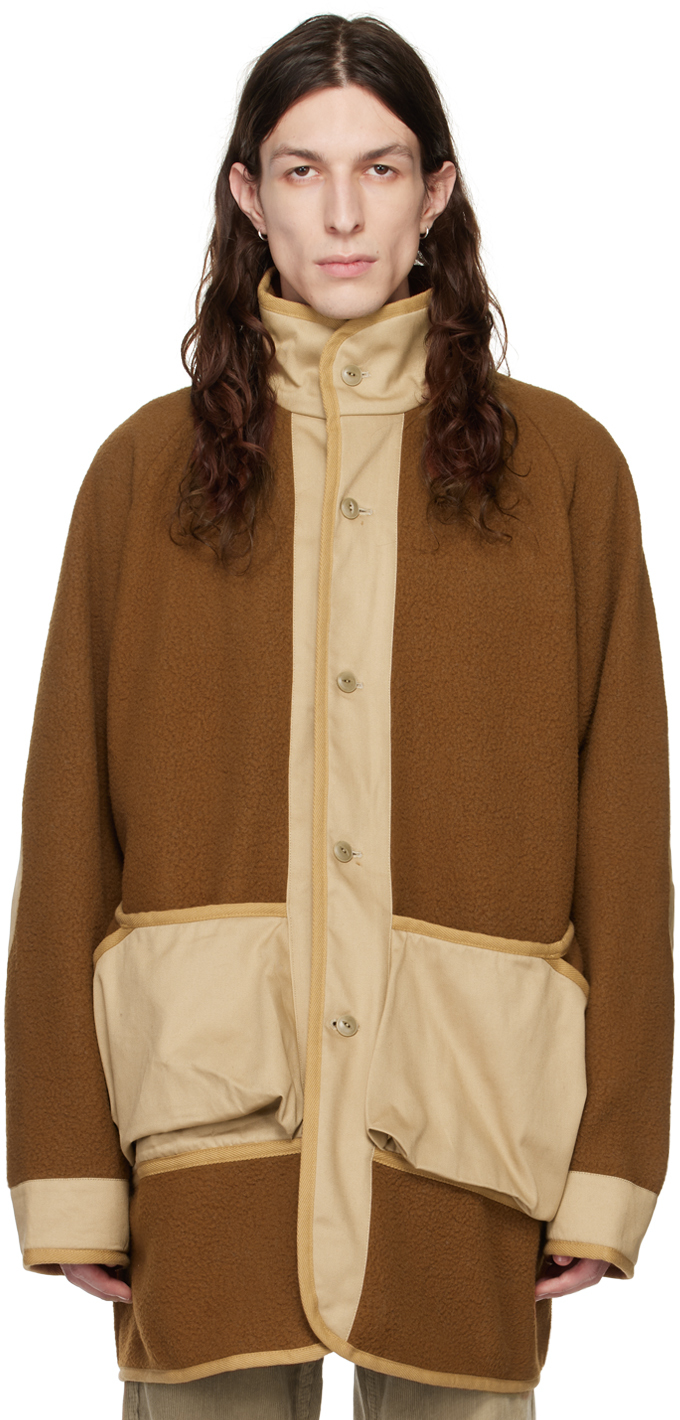 Brown BOA Jacket by CCP on Sale