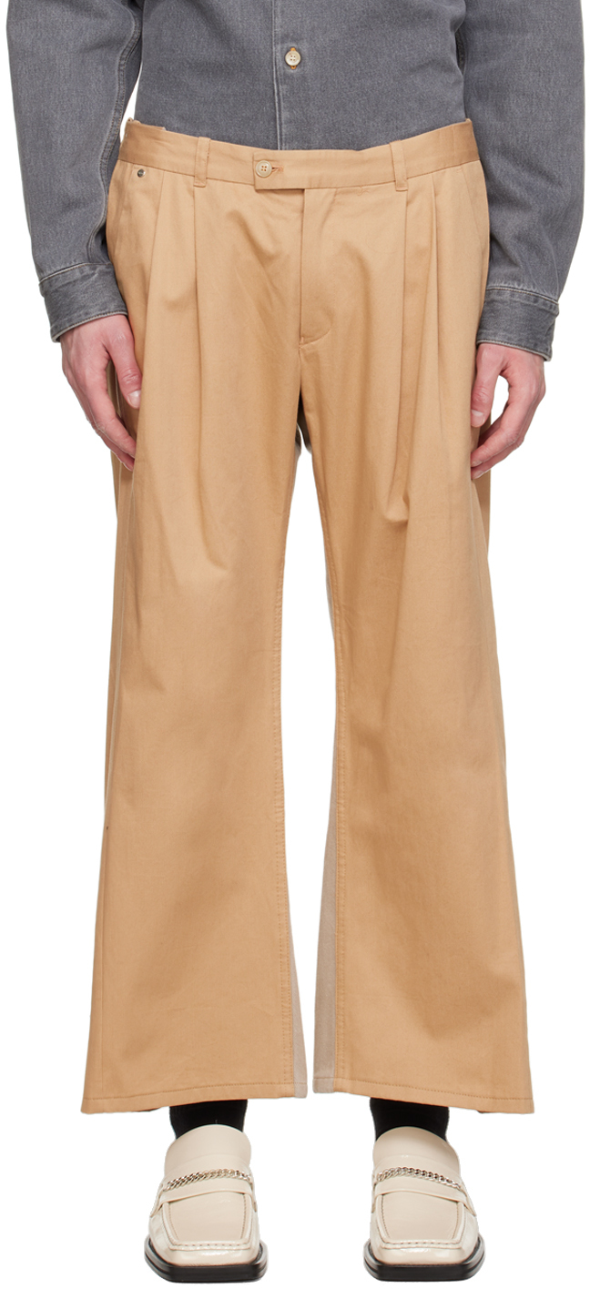 Bless SSENSE Exclusive Beige Overstock Trousers