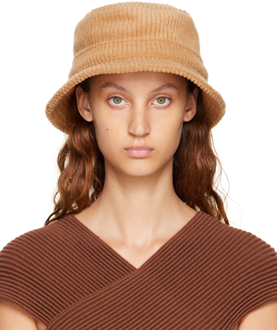 SSENSE Women Accessories Headwear Hats Brown Bob Hat 