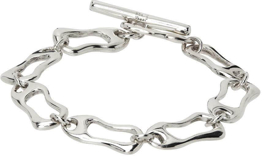 Jessi Burch Silver Squiggle Bracelet