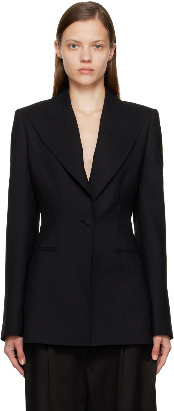 Gabriela Hearst: Black Addin Blazer | SSENSE